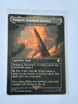 Isengard, Saruman's Fortress - M 0359 - Non Foil - MTG - Multi Buy Offer - Image 1