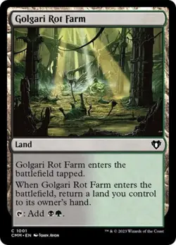 Golgari Rot Farm - Light Play MTG Commander Masters - Image 1