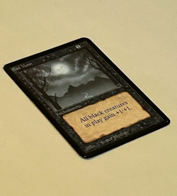 Bad Moon Alpha Edition MTG Lightly Played / Near Mint Magic GRAIL - Image 3