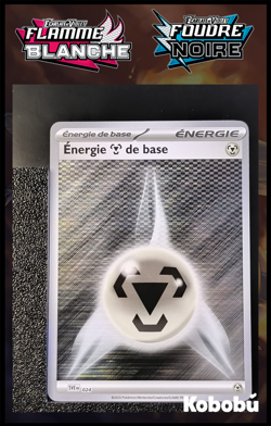 Carte Pokemon Energie Metal SVE FR 024 EV10.5 Holo Stri WHT BLK EV10.5 - Image 1