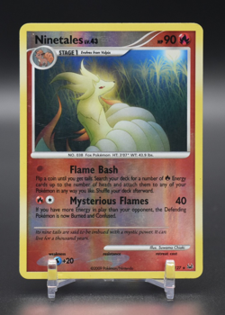 Ninetales 36/127 Pokemon TCG Platinum Reverse Holo - Image 1