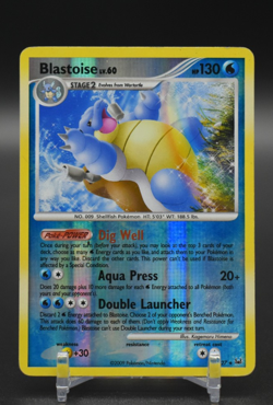 Pokemon TCG Blastoise 2/127 Reverse Holo Rare Platinum - Image 1