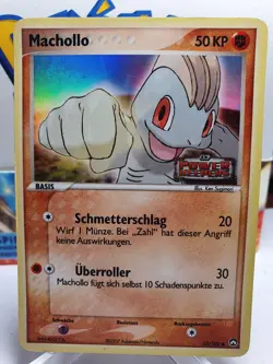 Pokemon Karte Machollo STAMPED Holo I 53/108 I EX Power Keepers I Deutsch - Image 1