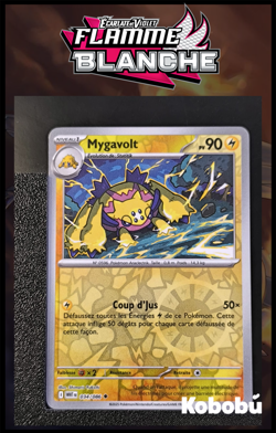 Carte Pokemon Mygavolt 034/086 Reverse EV10.5 Flamme Blanche WHT - Image 1