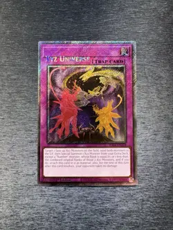 YuGiOh! Xyz Universe RA04 - Error Misprint Name Shift 1st Edition Near Mint - Image 1