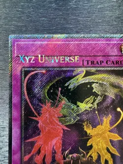 YuGiOh! Xyz Universe RA04 - Error Misprint Name Shift 1st Edition Near Mint - Image 3