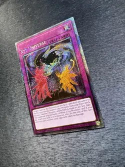 YuGiOh! Xyz Universe RA04 - Error Misprint Name Shift 1st Edition Near Mint - Image 4