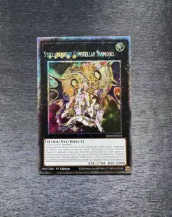 YuGiOh! Stellarknight Constellar Diamond RA04 - Error Misprint Name Shift 1st Ed - Image 1