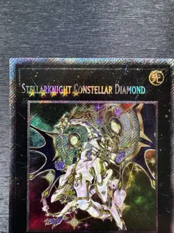 YuGiOh! Stellarknight Constellar Diamond RA04 - Error Misprint Name Shift 1st Ed - Image 3