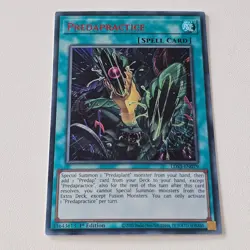 Predapractice - Red Ultra Rare - LDS3 Yugioh Euro - Image 1