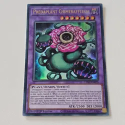 Predaplant Chimerafflesia - Gold Ultra Rare - LDS3 Yugioh Euro - Image 1
