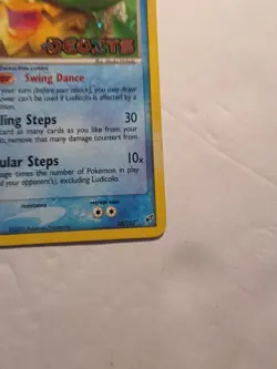 Ludicolo 10/107 - EX Deoxys Stamped Reverse Holo Rare - Pokemon TCG Card - LP - Image 5