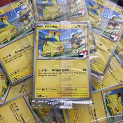 Pikachu SVP101 Black Star Promo Play League Pokemon Card TCG SEALED - Image 1