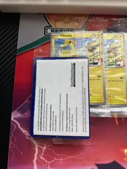 Pikachu SVP101 Black Star Promo Play League Pokemon Card TCG SEALED - Image 2