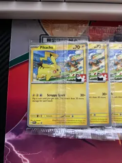 Pikachu SVP101 Black Star Promo Play League Pokemon Card TCG SEALED - Image 3