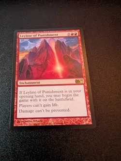 1x Leyline of Punishment Core Set 2011, M11, MTG Magic the Gathering LP - Image 1