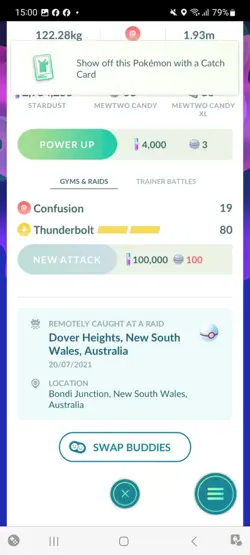 Pokemon Go Legendary Mewtwo ( Normal ) - Image 2