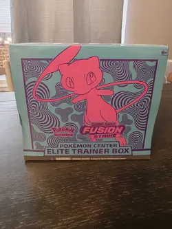 Pokemon Center Exclusive Sword & Shield Fusion Strike Elite Trainer Box (ETB) - Image 1