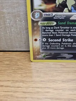 Dark Tyranitar 20/109 EX Team Rocket Returns Non-Holo Rare Pokemon Card TCG - Image 5