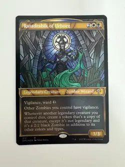 Ratadrabik of Urborg Foil Showcase MTG Magic the Gathering Card NM Near Mint DMU - Image 1