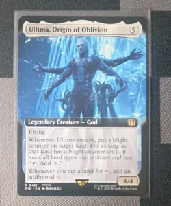 Ultima Origin of Oblivion #421 Extended Art Rare Regular Final Fantasy Magic MTG - Image 1