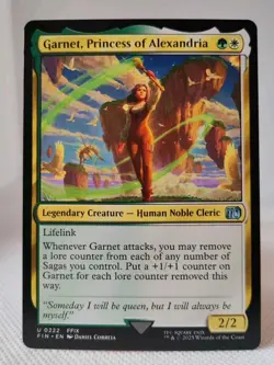 Magic MTG - Garnet, Princess of Alexandria - Final Fantasy - NMINT #0222 - Image 1