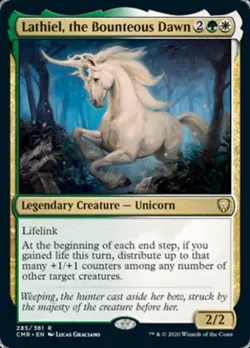 Lathiel, the Bounteous Dawn - Light Play MTG Commander Legends - Image 1