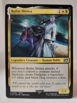 Magic MTG - Rufus Shinra - Final Fantasy - NMINT #0238 - Image 1