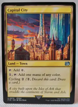 Magic MTG - Capital City - Final Fantasy - NMINT #0274 - Image 1