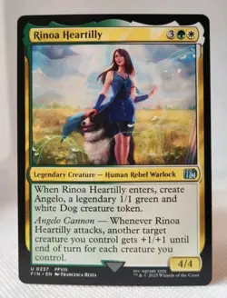 Magic MTG - Rinoa Heartilly - Final Fantasy - NMINT #0237 - Image 1