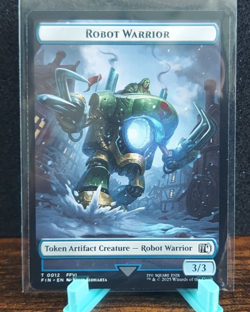 Sephiroth, One-Winged Angel (0024) // Robot Warrior (0012) Final Fantasy Reg MTG - Image 2