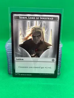 MTG - Sorin, Lord of Innistrad Emblem - Vampire Token - Lost Caverns of Ixalan - Image 1