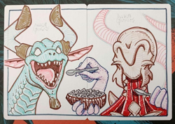 MTG Magic Artist Proof AP MIKE BURNS / Ulamog, the Ceaseless Hunger SLD - Image 1