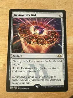 Nevinyrral's Disk #298 (NM) Modern Horizons 2 MH2 Magic MTG - Image 1