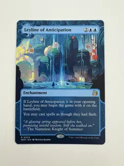Leyline of Anticipation Showcase MTG Magic the Gathering Card NM Near Mint WOT - Image 1