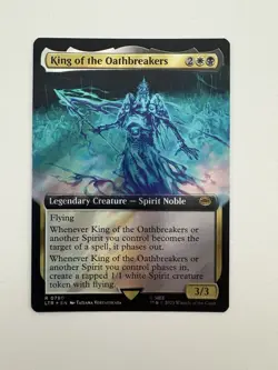 King of the Oathbreakers Surge Foil Borderless MTG Magic Gathering Card NM LTR - Image 1