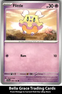 Flittle #100/198 SV01: Scarlet & Violet Base Set Pokemon Common - Image 1