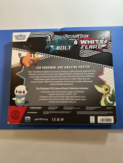 Pokemon Black Bolt and White Flare Poster Collection Box Sealed - Image 4