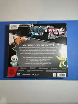 Pokemon Black Bolt and White Flare Poster Collection Box Sealed - Image 5