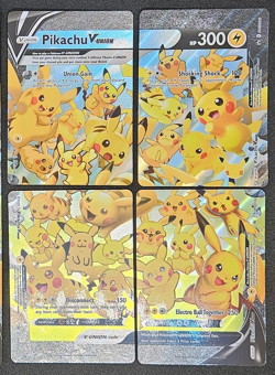Pokemon TCG Pikachu V-Union Set Celebrations Sword & Shield Promo - Image 1