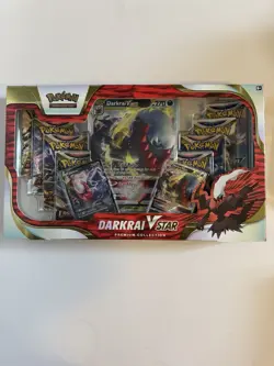 NEW SEALED Pokemon TCG Darkrai VSTAR V Star Premium Collection Box - Image 1