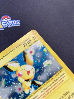 Pokemon TCG Pichu Expedition Base Set 22/165 Holo Rare MP. - Image 3