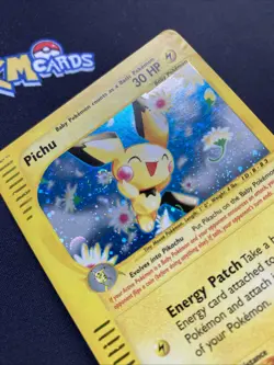 Pokemon TCG Pichu Expedition Base Set 22/165 Holo Rare MP. - Image 4