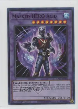 HERO Acid (SR) 1st Ed. YuGiOh Toon Chaos #TOCH-EN045 10e3 - Image 1