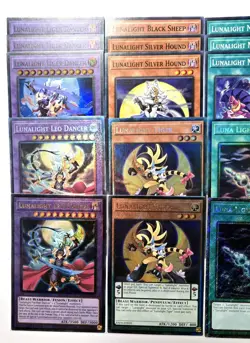 YuGiOh Lunalight Deck Core Lot Of 19 Cards - Multiple Rarity Set 1st Edition - Image 2
