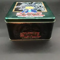 Yugioh Vintage Red Eyes Black Dragon Empty Metal Tin - Image 2