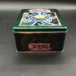 Yugioh Vintage Red Eyes Black Dragon Empty Metal Tin - Image 4