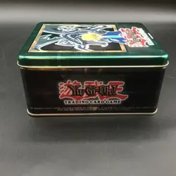 Yugioh Vintage Red Eyes Black Dragon Empty Metal Tin - Image 5