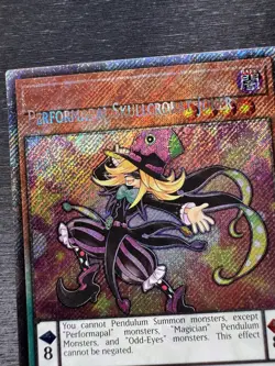 YuGiOh! Performapal Skullcrobat Joker RA04 - Error Misprint Name Shift 1st Ed - Image 3