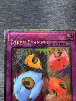 YuGiOh! Token Stampede RA04 - Error Misprint Name Shift 1st Edition Near Mint - Image 3